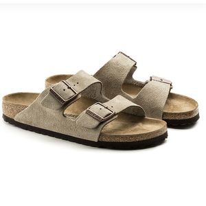 Birkenstock, Arizona Suede Leather